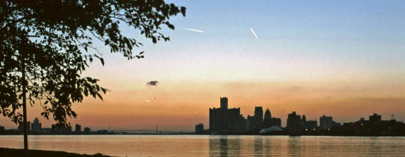 Sunset at Detroit