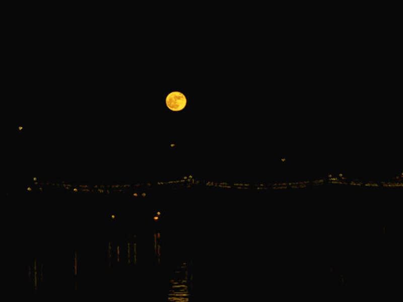 500px provided description: SuperMoon over Tempe,AZ on 14th Nov. [#sky ,#moon ,#evening ,#supermoon ,#iphonephotography]