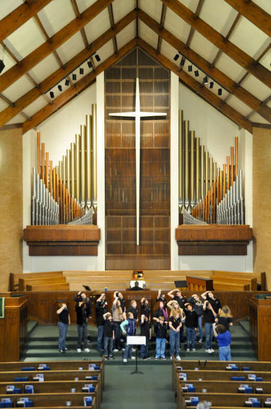 church interior, Tallahassee, Florida