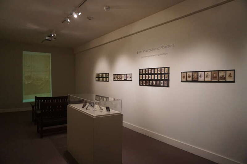 The Early Photographic Portraits from the Permanent Collection exhibit at The Grace Museum in Abilene, Texas (United States).
