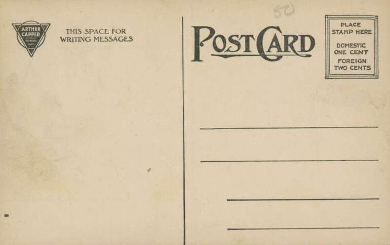 Description Information
Postcard title: The Mormon Temple at Salt Lake City, UT-Back.
Publisher: Arthur Capper, Topeka, Kansas, USA.
Date published: Circa 1900.
Postcard period: The Golden Age (1907-1915: Divided Back Period).
Location found: