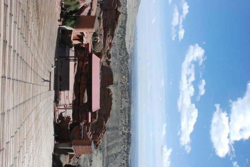 The famous Red Rock Amphitheatre