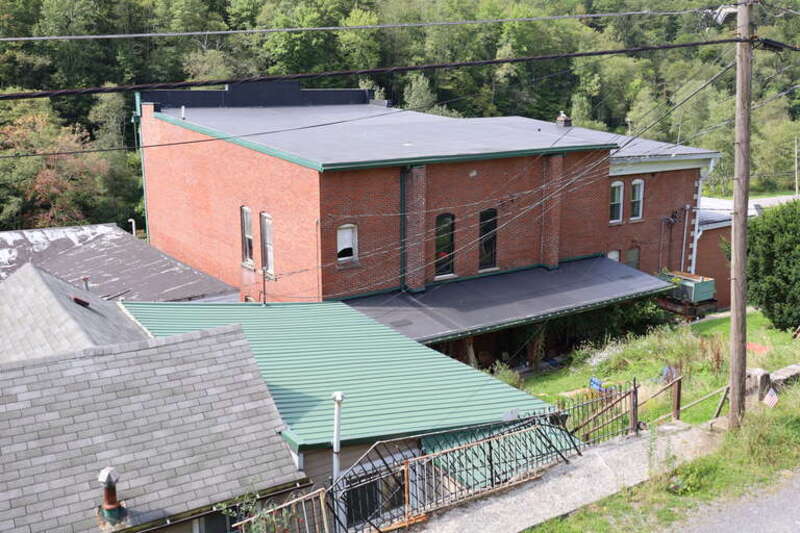 Thomas Commercial Historic District in Thomas, West Virginia in 2020
