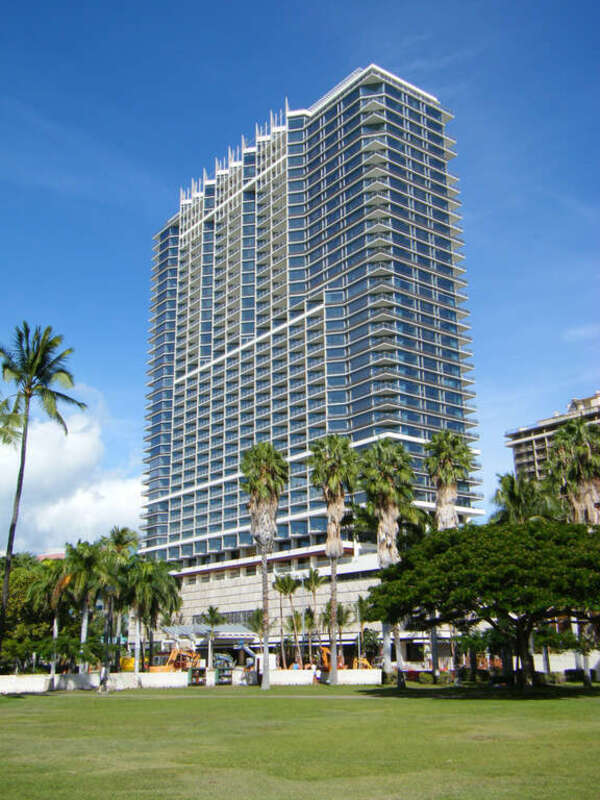 Trump Tower in Honolulu in September, 2009