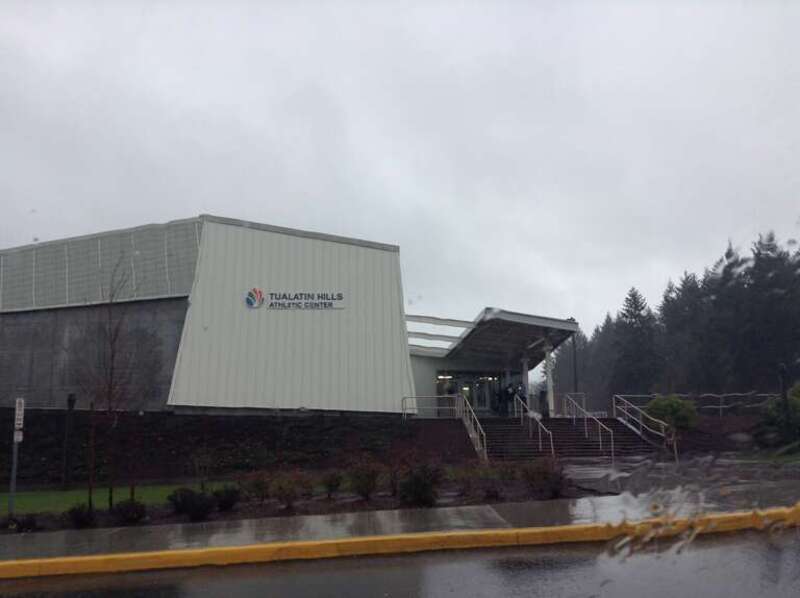 Tualatin Hills Athletic Center, in Beaverton, Oregon. Owned by the w:Tualatin Hills Park and Recreation District and located on the w:Howard M. Terpenning Recreation Complex.