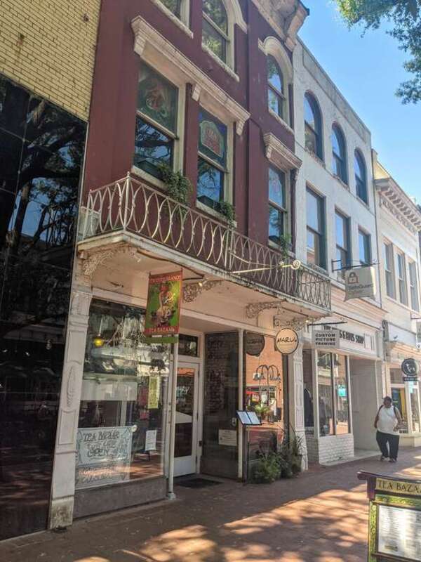 Twisted Branch Tea Bazaar at 414 East Main Street on Downtown Mall in Charlottesville, Virginia.