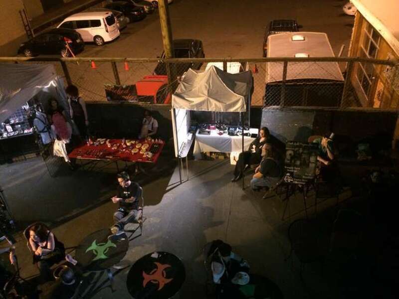 vendors at the 2015 Dark Arts Festival in Salt Lake City, Utah, USA