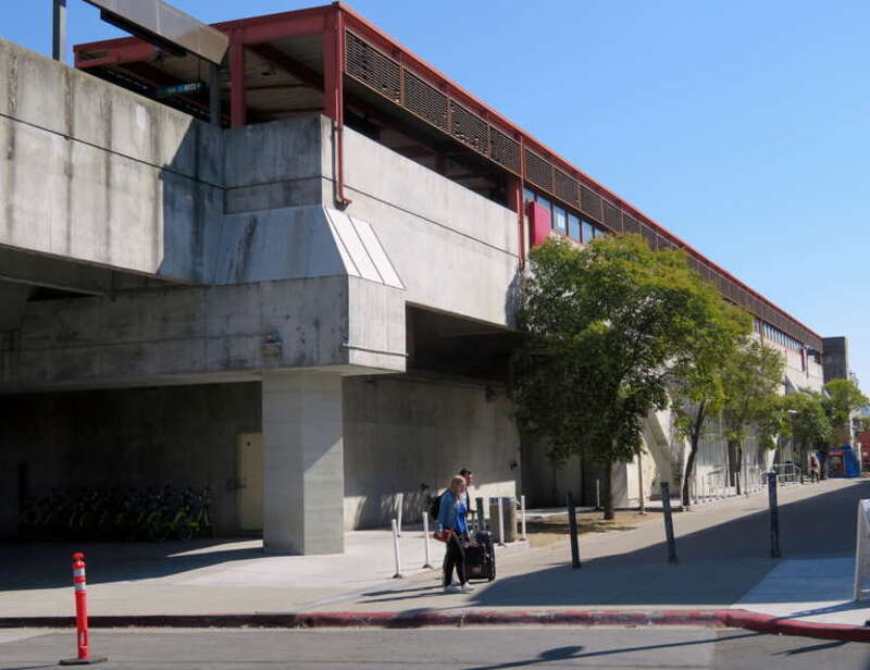 Walnut Creek station in August 2018