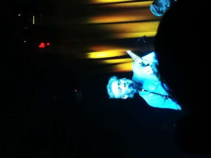 George van den Broek, singer from the band &quot;Yellow Days&quot; at The Masquerade in Atlanta, GA