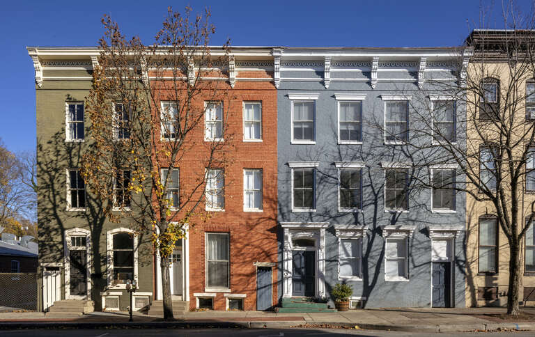 122, 120 and 118 South Market Street, Frederick, Maryland, USA