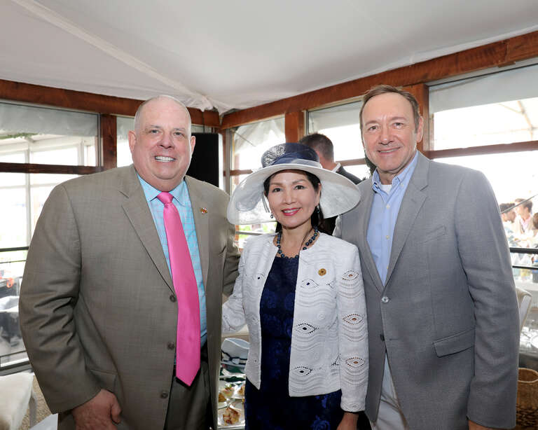 Governor Hogan, Lt. Governor Rutherford, First Lady Yumi Hogan Attend The 142nd Preakness by staff at Pimlico Race Track 5201 Park Heights Ave Baltimore, Maryland 21215
Photos from the 2017 Preakness Stakes. Governor Hogan, Lt. Governor Rutherford,
