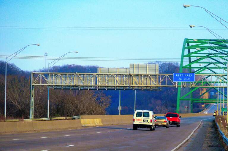 About to Cross The Mississippi