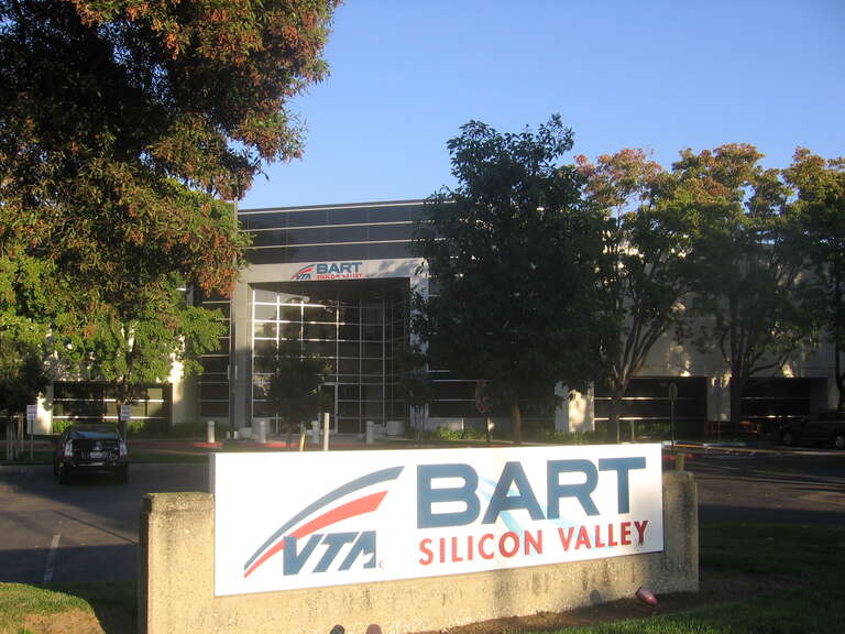 The project management offices for the Silicon Valley BART extension at 1436 California Circle in Milpitas, California, USA.