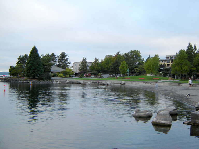 Beach at Marina Park, Kirkland, WA
