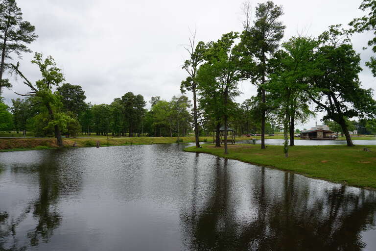 Lake Dieffenbacher at Bobby Ferguson Park in Texarkana, Arkansas (United States).