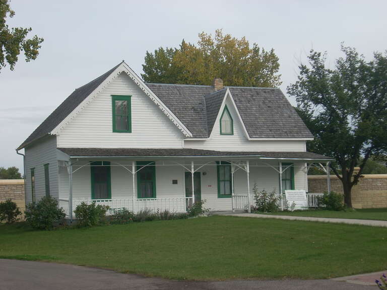 Thomas D. Campbell House, 2405 Belmont Rd, Grand Forks ND.  Part of the Myra Museum. Listed on the National Register of Historic Places 9-29-1987.