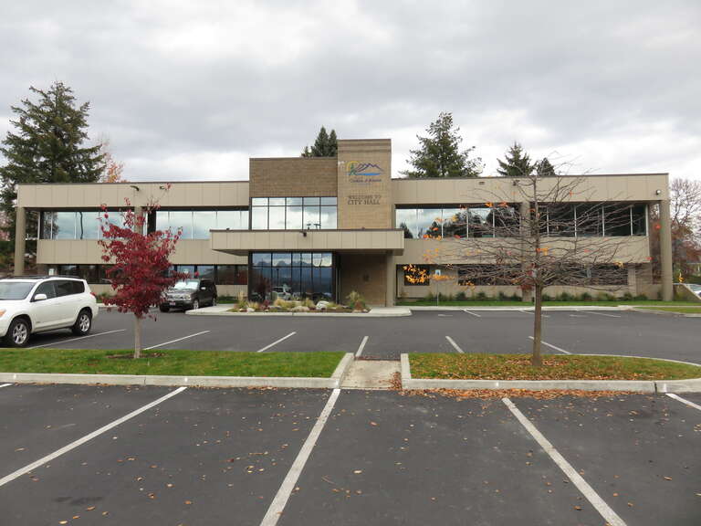 City Hall of Coeur d'Alene, Idaho in 2018