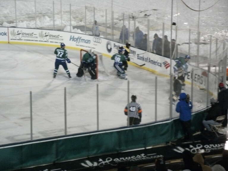 Connecticut Whale vs. Providence Bruins - Whale Bowl 2011 - Whalers Hockey Fest - February 19, 2011