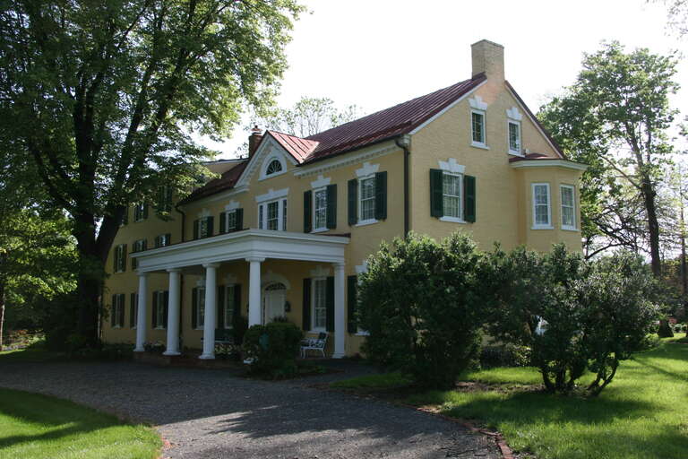 Dodona Manor, home of Gen. George Marshall, Leesburg, Virginia, USA