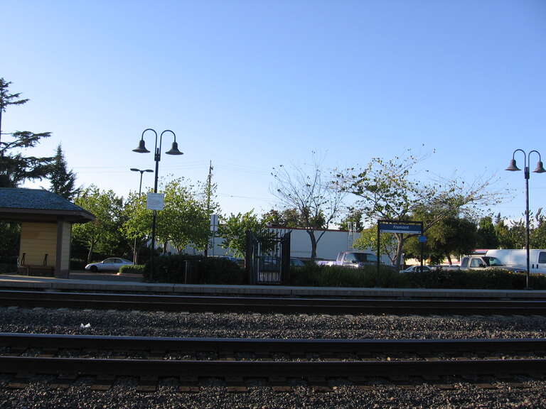 The Fremont (Amtrak station) in the former city of Centerville, which is now in Fremont, California, USA.