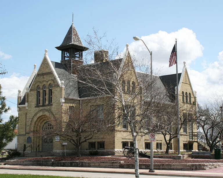 Greenfield School, West Allis. On the National Register of Historic Places. Taken and uploaded on April 22, 2009.