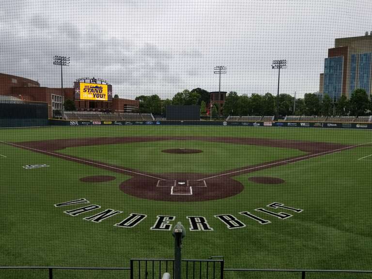 View of Hawkins Field from Home Plate