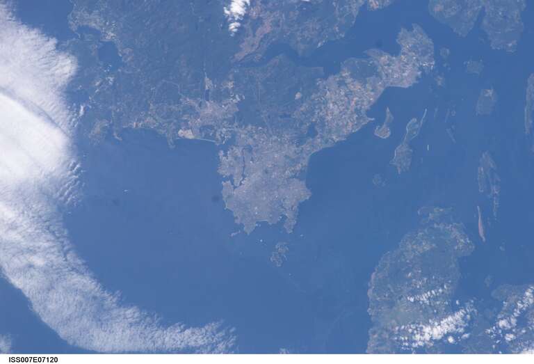 View of British Columbia taken during ISS Expedition 7.