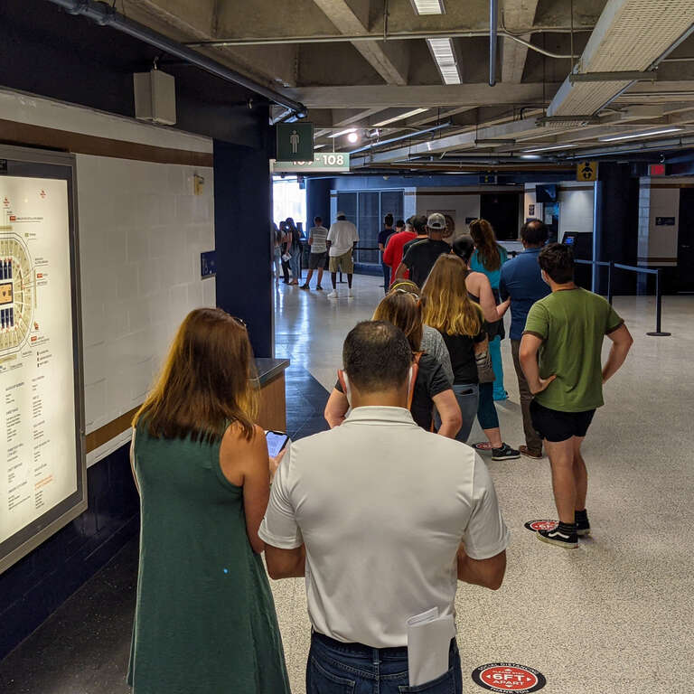 Election 2020: early voting at the Smoothie King Center in New Orleans