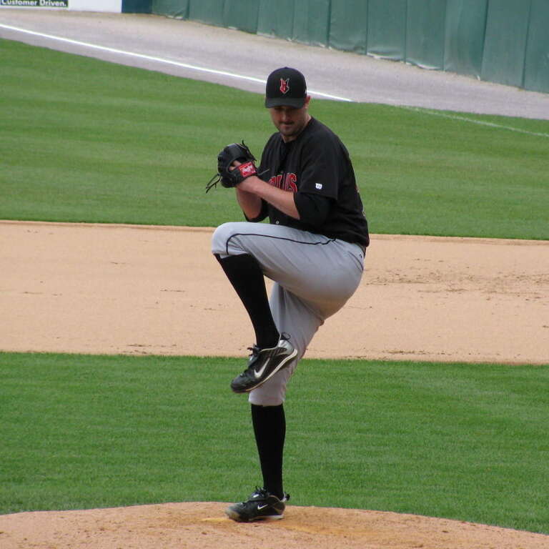 Indianapolis starting pitcher, Jason Davis.