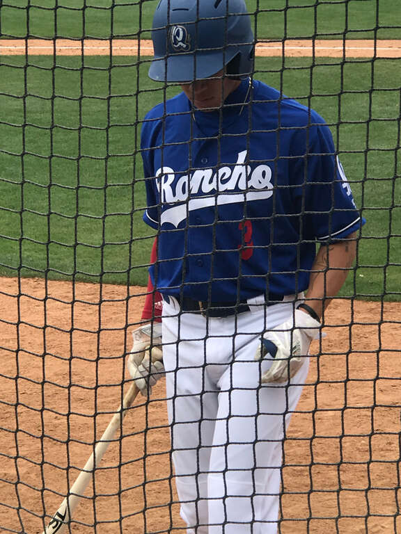 Jeren Kendall with the Rancho Cucamonga Quakes