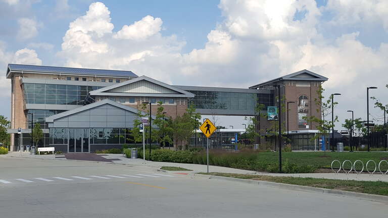 John D. Dingell Transit Center exterior