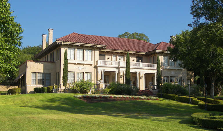 The Johnson House in San Marcos, Texas, United States. The house was listed on the National Register of Historic Places on August 26, 1983.