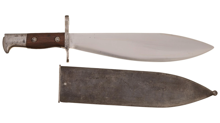 Experimental M1902 Bolo Variant of the US Springfield M1892 Bayonet