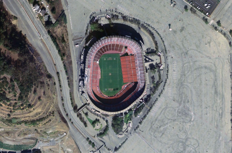 Former Candlestick Park Stadium, San Francisco, California (AKA Monsters Park)
