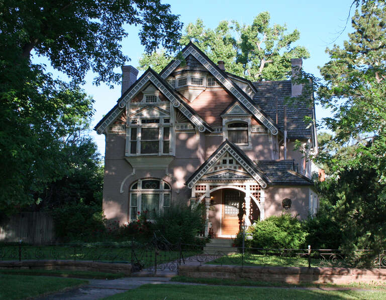 The Frederick W. Neef House, located at 2143 Grove Street in Denver, Colorado