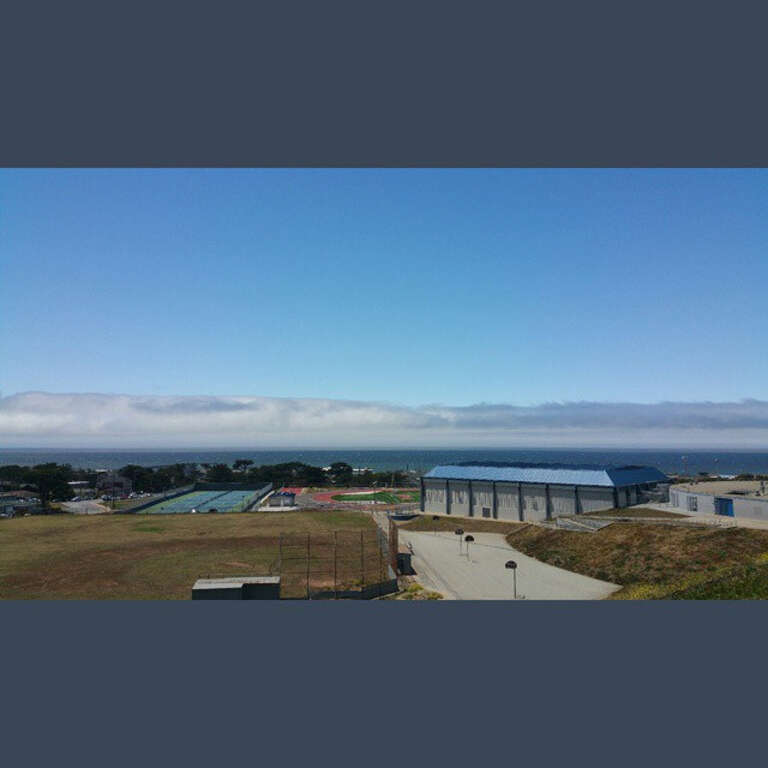 Nice day at Oceana High School in Pacifica.