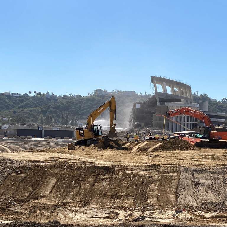 The stadium opened in 1967 as San Diego Stadium, and was known as Jack Murphy Stadium from 1981 to 1997 after a sportscaster. From 1997 to 2017, the stadium was known as Qualcomm Stadium. It's naming rights were sold to a credit union and it was