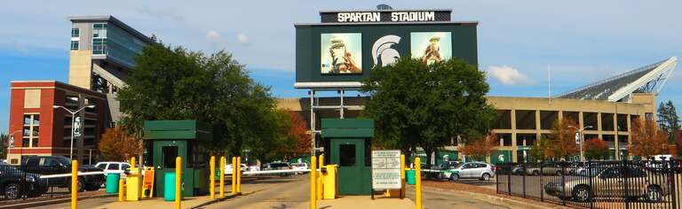 Spartan Stadium (formerly College Field, Macklin Field and Macklin Stadium) opened in 1923 in East Lansing, Michigan, United States. It is primarily used for football, and is the home field of the Michigan State University Spartans. After the