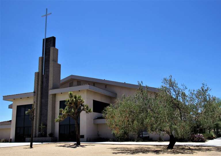 St. Mary of the Valley Catholic Church in Yucca Valley, California.