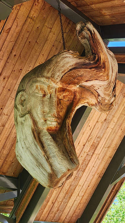 Windsong, 1990
By Dudley C. Carter in Red Cedar