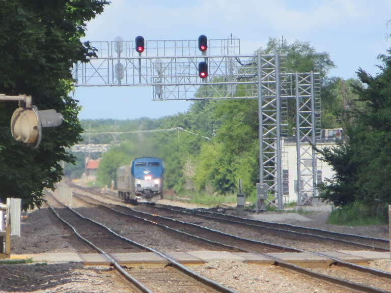 20160701 01 Amtrak, Downers Grove, Illinois