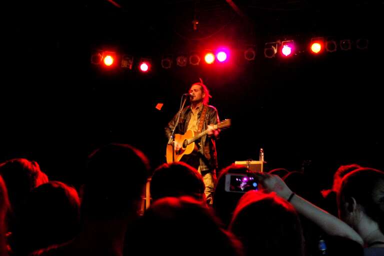 Citizen Cope performing at Cat's Cradle in Carrboro, NC.