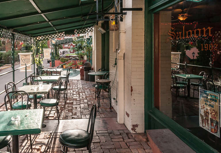 Located within the historic Copper Queen Hotel in Bisbee, Arizona.