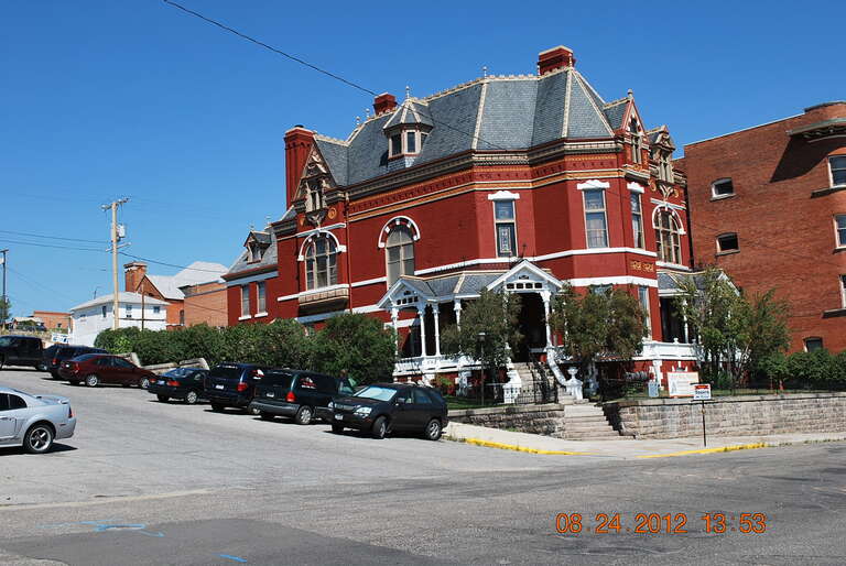 This appears to be the W.A. Clark Mansion, *not* the Charles W. Clark Mansion at 108 N. Washington St. Butte