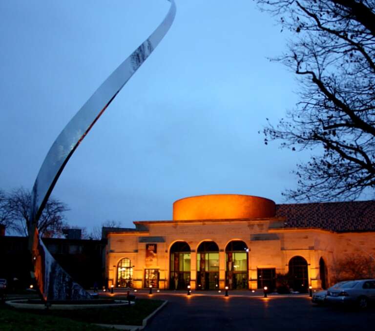 The exterior of the Dayton Art Institute, Dayton, Ohio, 2005 by Rick Dikeman