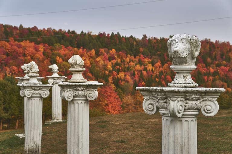 Dog Mountain, Home of Stephen Huneck Gallery. Near St Johnsbury, Vermont