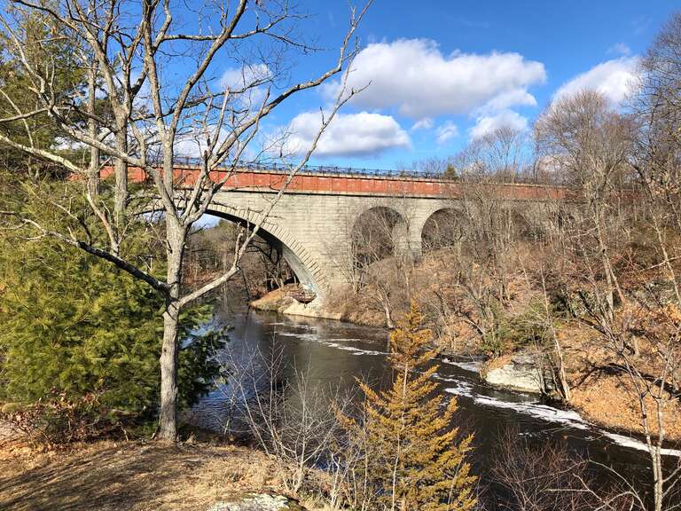 Echo Bridge is a historic bridge in Hemlock Gorge Reservation on the border between Newton and Needham, Massachusetts




This is an image of a place or building that is listed on the National Register of Historic Places in the United States of