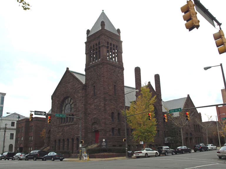 First United Methodist Church in Birmingham, Alabama, listed on the National Register of Historic Places.
