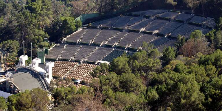 Completa vista del Hollywood Bowl