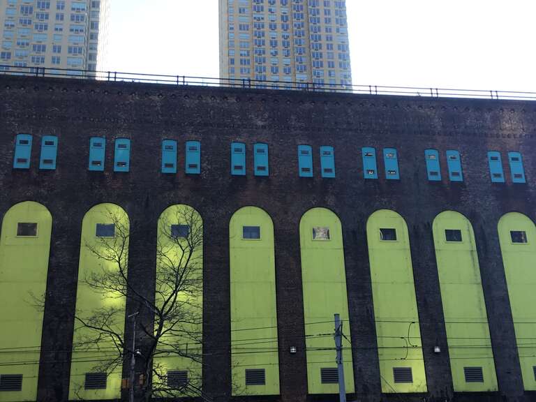 Hudson and Manhattan Railroad Powerhouse in Jersey City